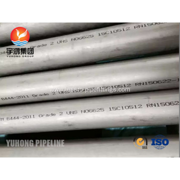 Inconel 625 Seamless Tube ASME SB444 Grade 2 UNS N06625 NACE MR0175